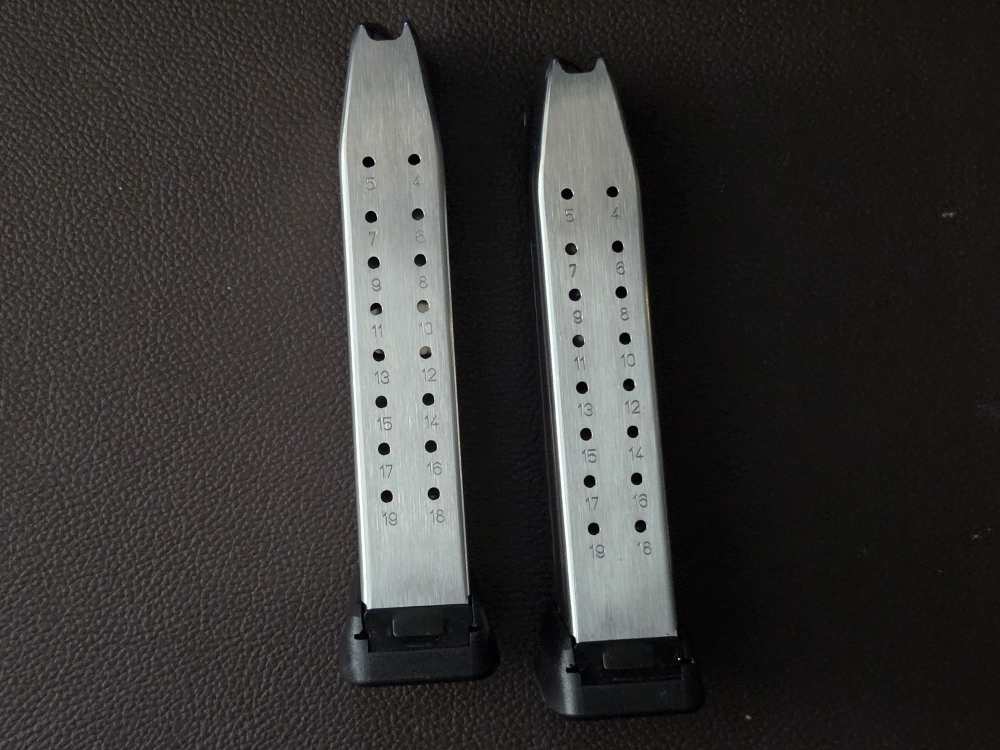 Quantity 2 Springfield Armory 20 Round Pistol Magazine For XDM Elite 9MM-img-2