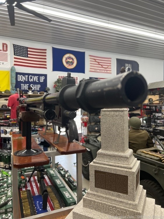 WW2 1918 A1 BROWNING BAR TRAINING DISPLAY!  ORIGINAL!  8 FEET LONG!-img-1