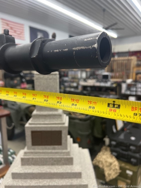 WW2 1918 A1 BROWNING BAR TRAINING DISPLAY!  ORIGINAL!  8 FEET LONG!-img-14