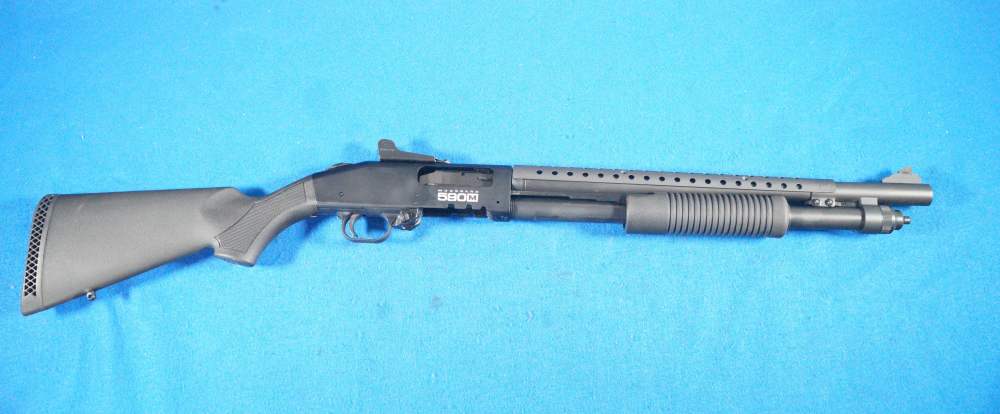 MOSSBERG 590M 12GA 10 ROUND MAGAZINE PUMP SHOTGUN (MO50206) -img-0