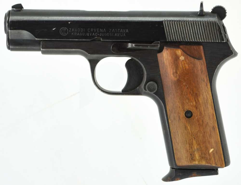 Zastava Yugoslavian M88 9mm Luger Blued Steel Service Pistol like M57 -img-1