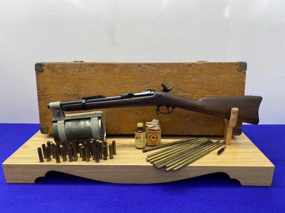 Springfield Model 1873 .45-70 Blank 12" Black *TRAPDOOR LINE THROWING GUN*-img-37