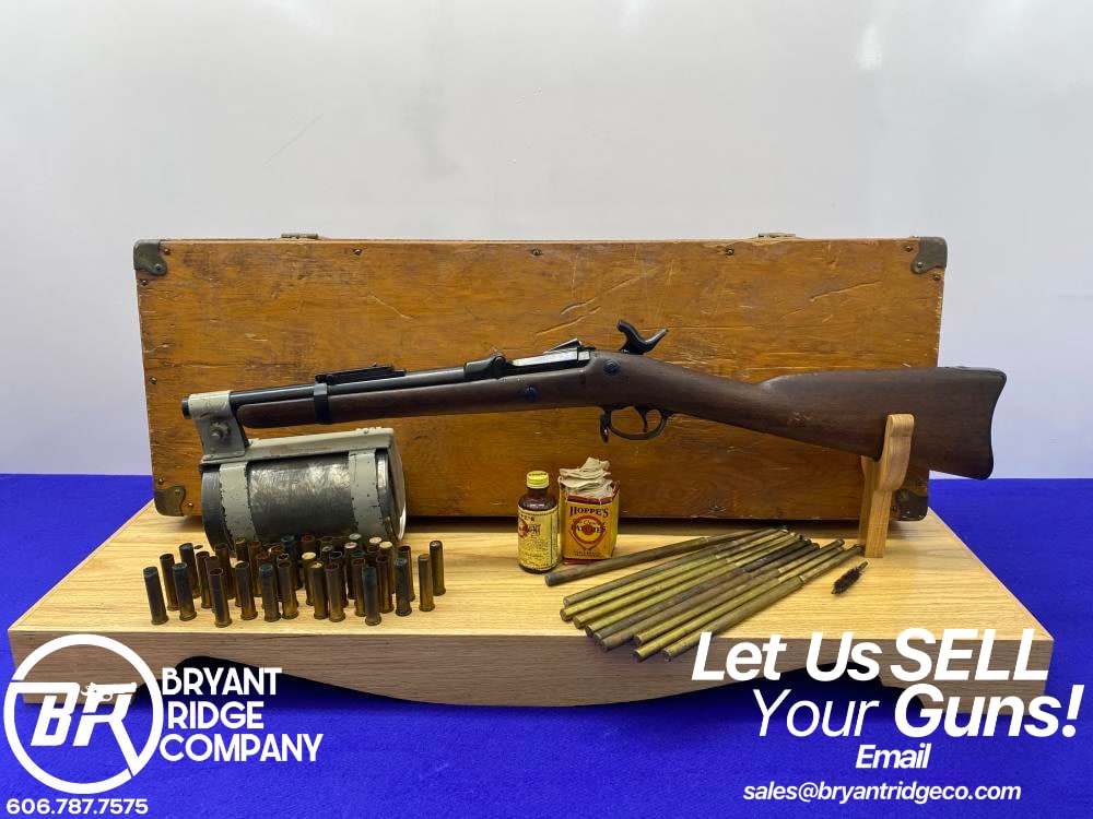 Springfield Model 1873 .45-70 Blank 12" Black *TRAPDOOR LINE THROWING GUN*-img-0