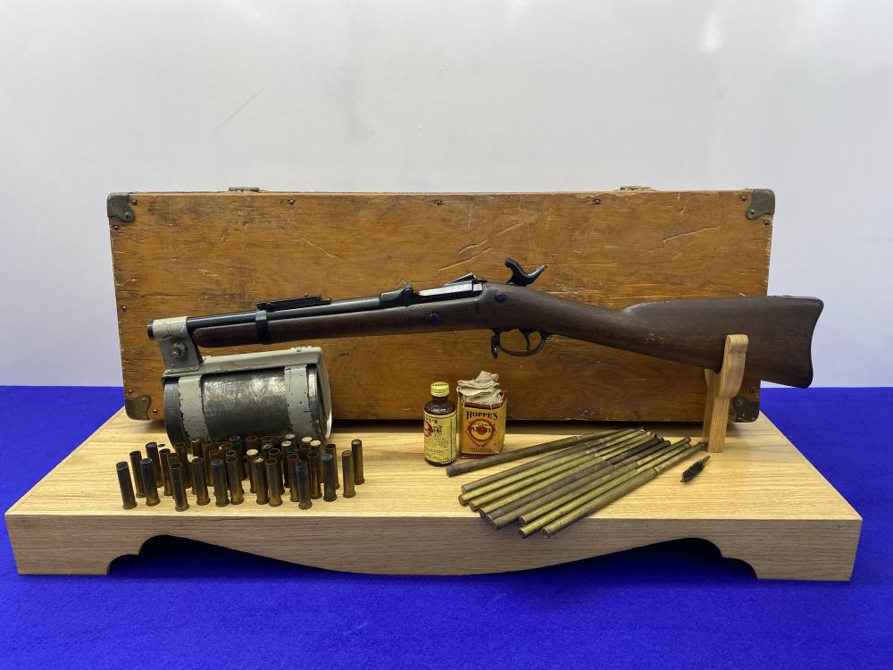 Springfield Model 1873 .45-70 Blank 12" Black *TRAPDOOR LINE THROWING GUN*-img-1