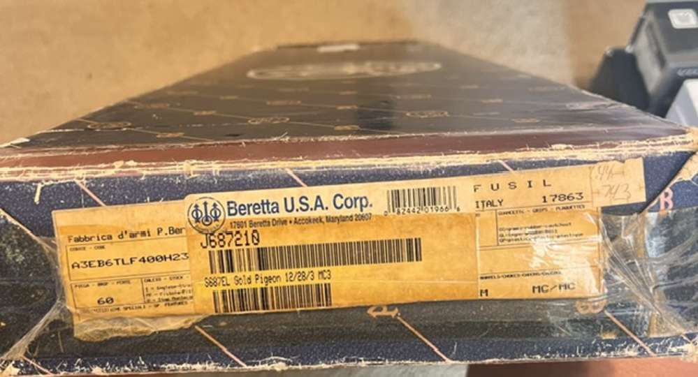 BERETTA 687 EL GOLD PIGEON NEVER FIRED SERVICED BY COLE FINE GUNS -img-1