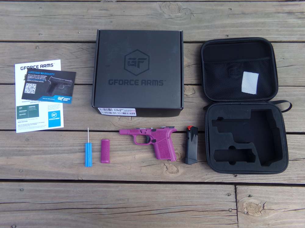 Gforce Arms GF9 Rapture PINK COMPLETE frame W/Magazine Glock 26 Gen4       -img-0