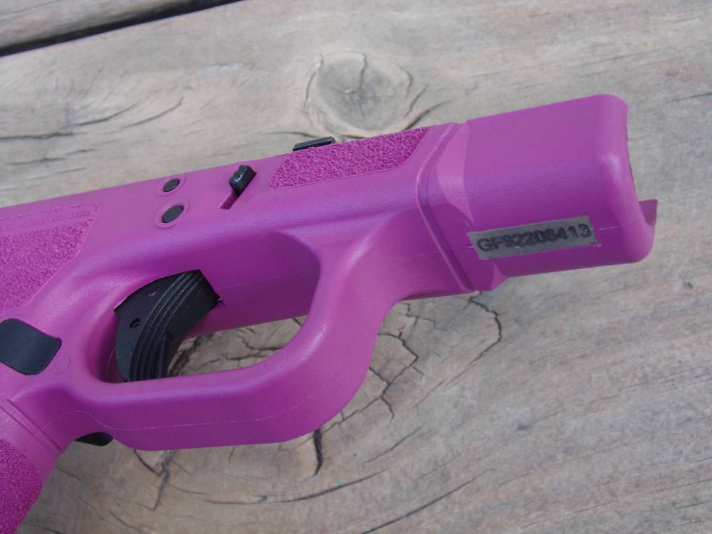 Gforce Arms GF9 Rapture PINK COMPLETE frame W/Magazine Glock 26 Gen4       -img-23