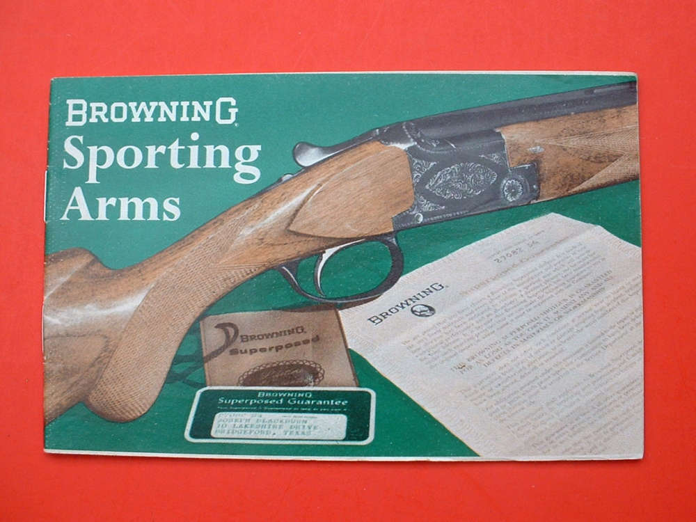 BROWNING ca.1964 Mini "Pocket" Catalog, w/Prices - XLNT !-img-0