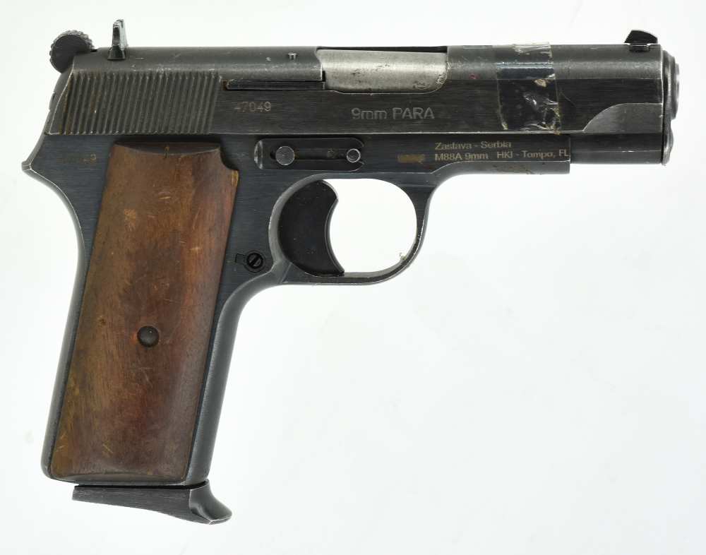 Zastava Yugoslavian M88 9mm Luger Blued Steel Service Pistol like M57 -img-7