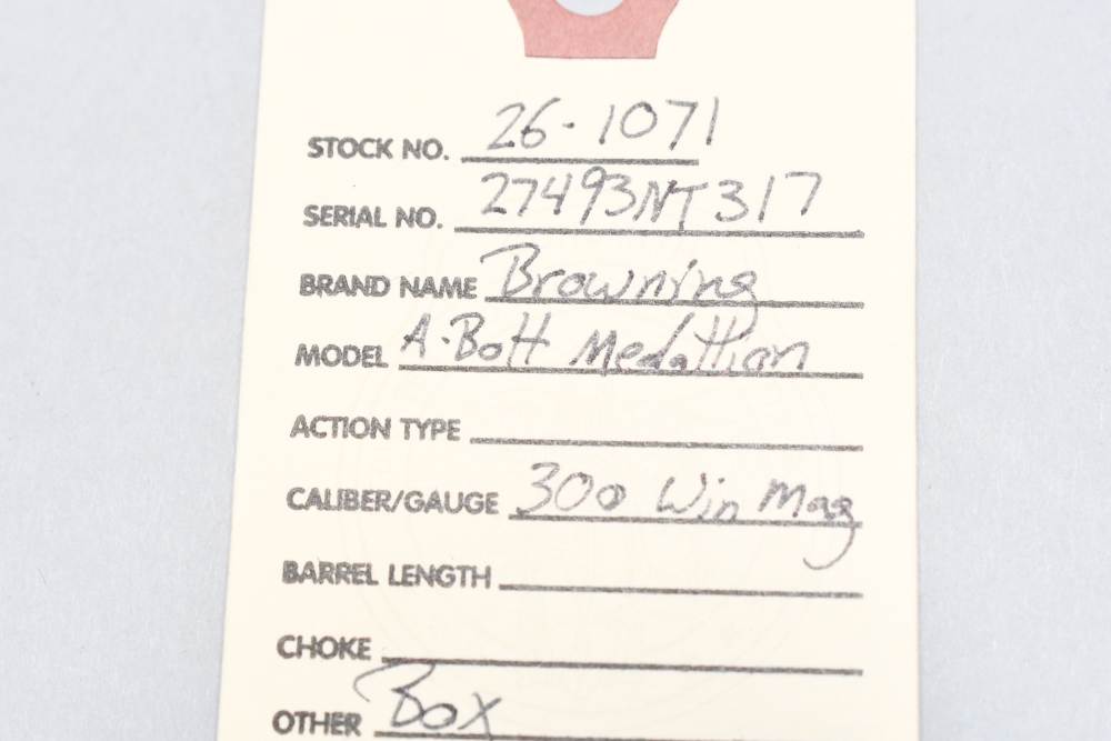 Nice Browning A Bolt II Medallion BOSS Bolt Action Rifle 300 Win Mag W Box-img-1