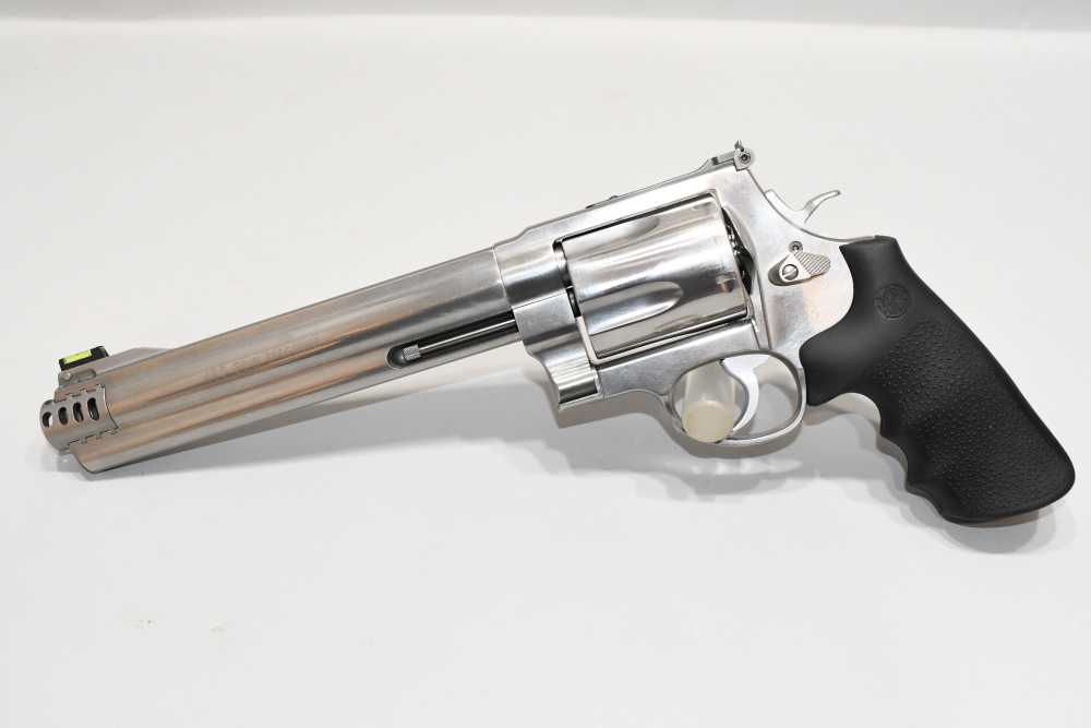 Nice Smith & Wesson 460XVR 8 5/8" Stainless Revolver 460 S&W Mag W Case-img-6
