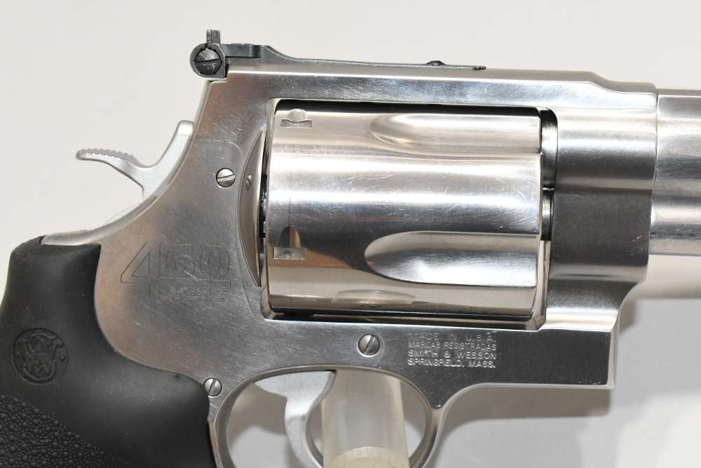 Nice Smith & Wesson 460XVR 8 5/8" Stainless Revolver 460 S&W Mag W Case-img-4