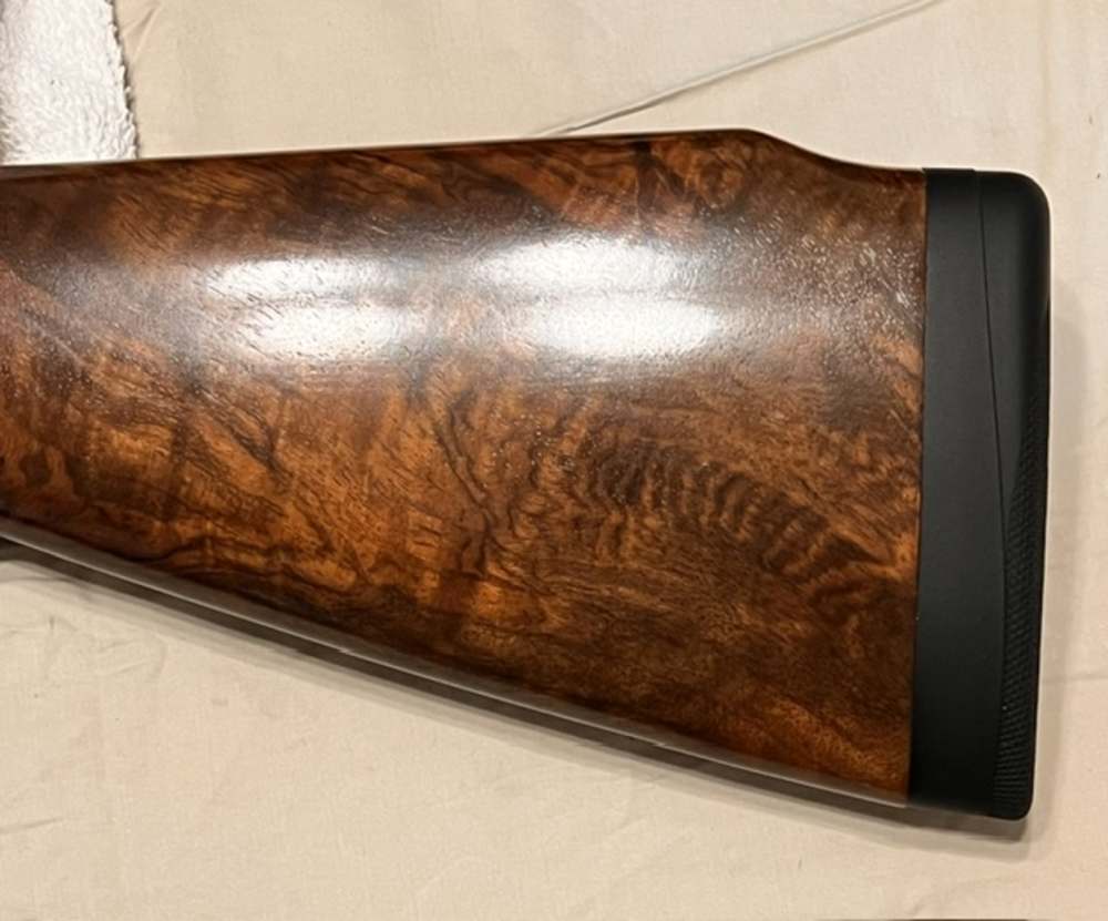 NEW BERETTA 686 WHITE ONYX w COLES GRADE EEEE TURKISH WALNUT WOOD SET -img-5