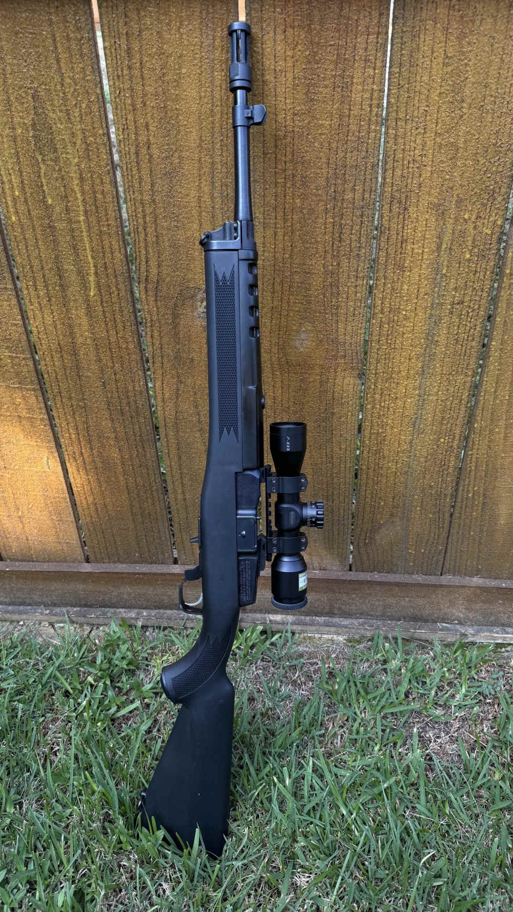 Ruger Mini-14 Tactical 5.56 16in Nikon P-223 Scope 4 Mags Penny No Reserve-img-0