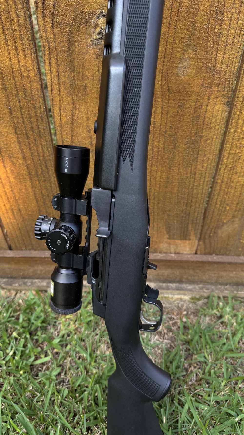 Ruger Mini-14 Tactical 5.56 16in Nikon P-223 Scope 4 Mags Penny No Reserve-img-2