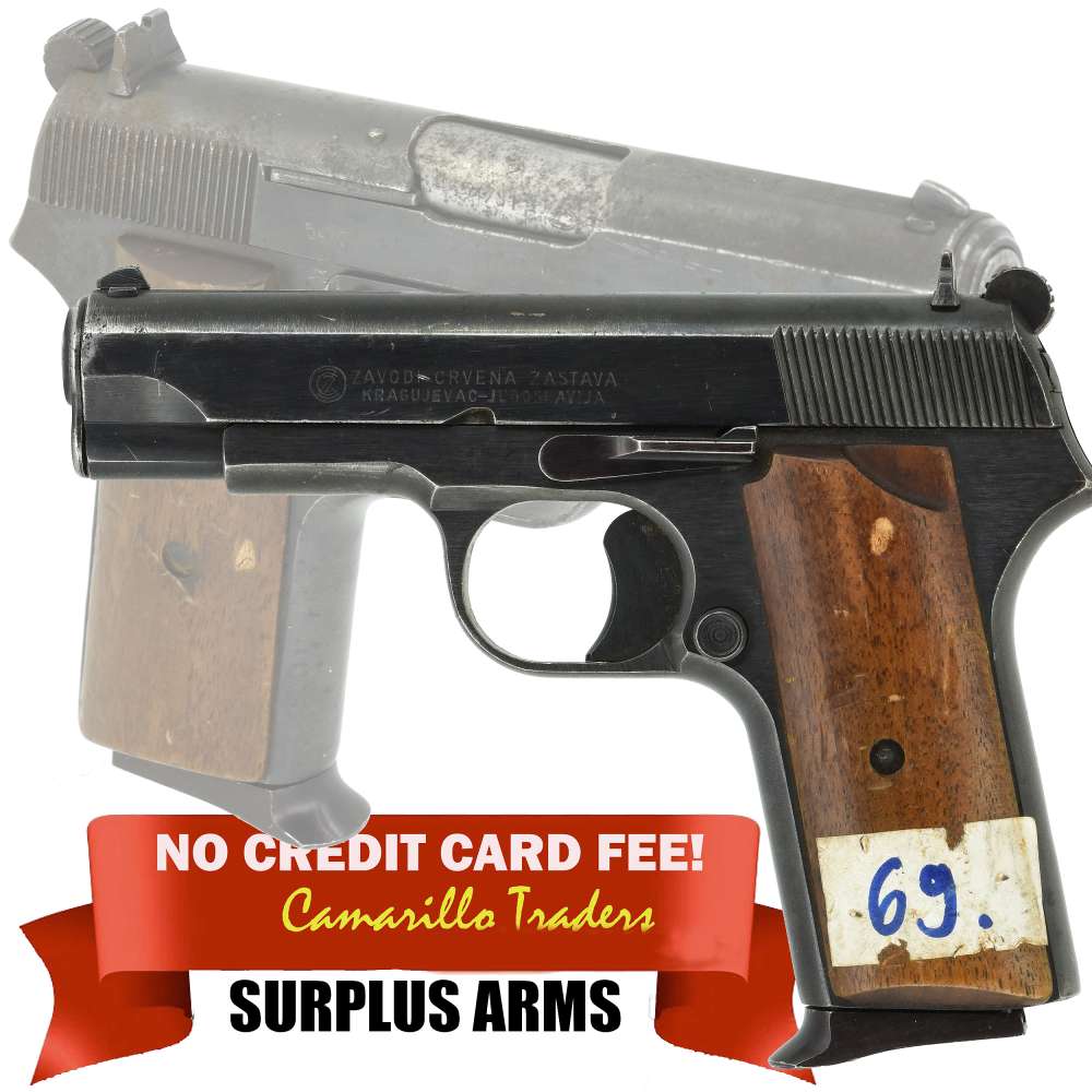 Zastava Yugoslavian M88 9mm Luger Blued Steel Service Pistol like M57 -img-0