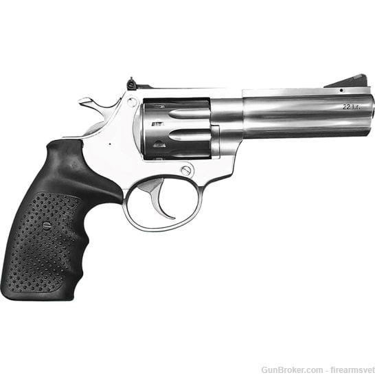 Rock Island AL 22.1 .22LR Revolver SS 4in. Barrel Rubber Grips 9rd SA/DA-img-0