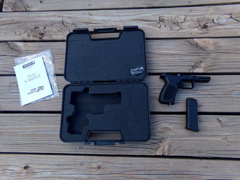 Gforce Arms Exodus RPX9 Frame COMNPLETE W/magazine case Glock 19 Gen4 clone-img-0