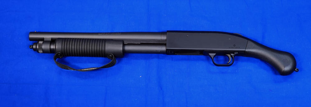 MOSSBERG 590 SHOCKWAVE PISTOL-GRIP FIREARM 12GA 14.375" CYLINDER BORE-img-1