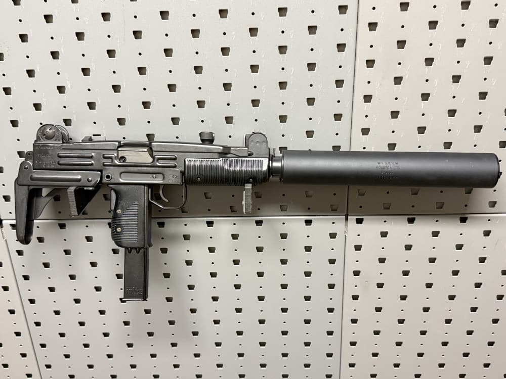 TRANSFERABLE Uzi Model B Conversion SMG 9mm + SCRC Mk25 Silencer eForm-3-img-0
