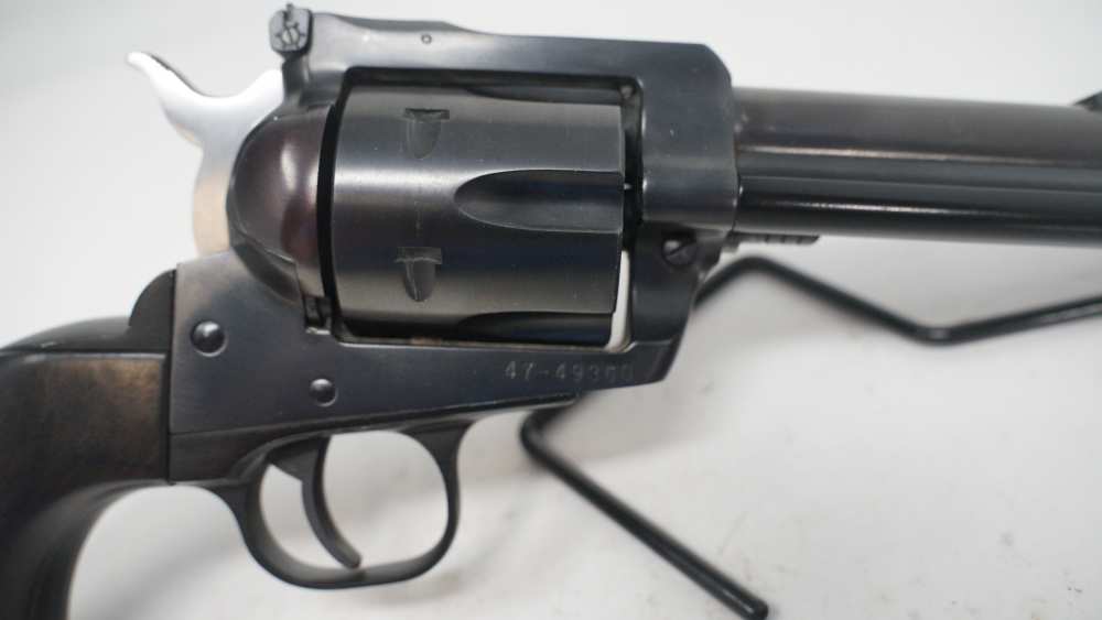 RUGER BLACKHAWK BLUED STEEL .45 COLT 4 5/8" HARDWOOD GRIP (22898)-img-5