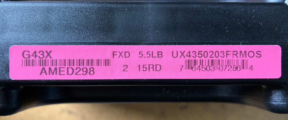 Glock 43X MOS 15RD, NIB!-img-1
