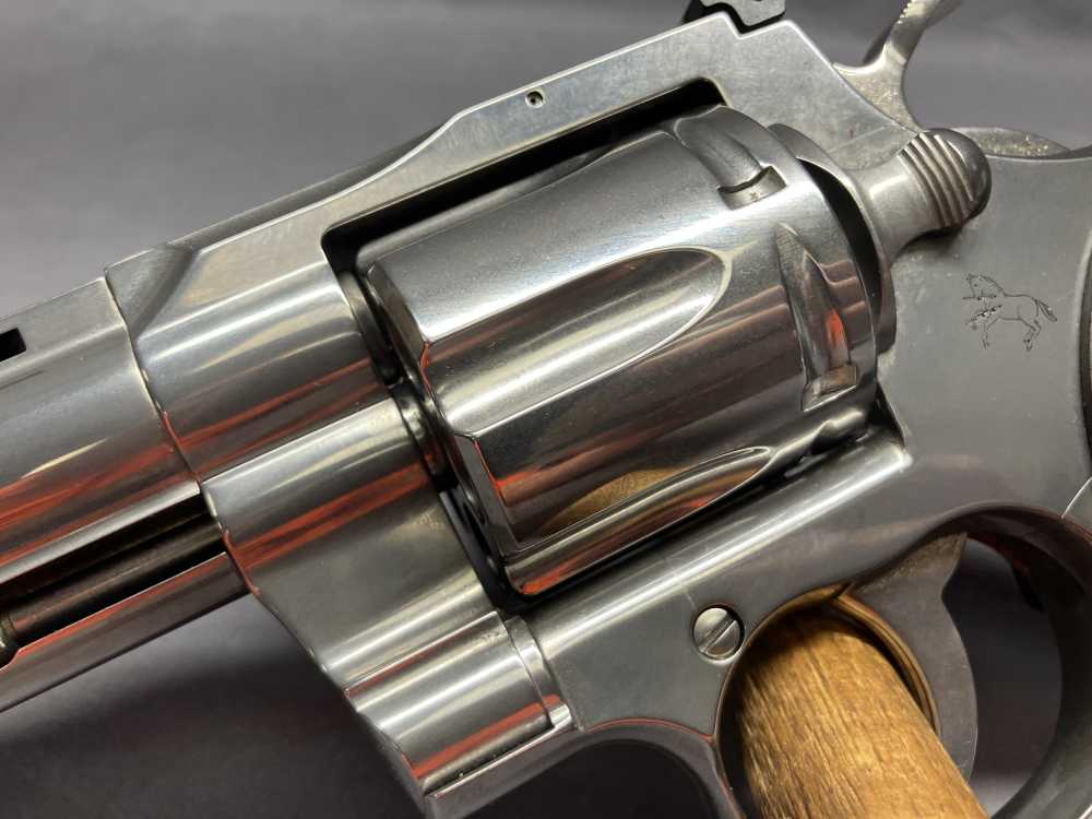Stainless Colt Python - .357 Magnum - 6" Barrel w/ Factory Box-img-5