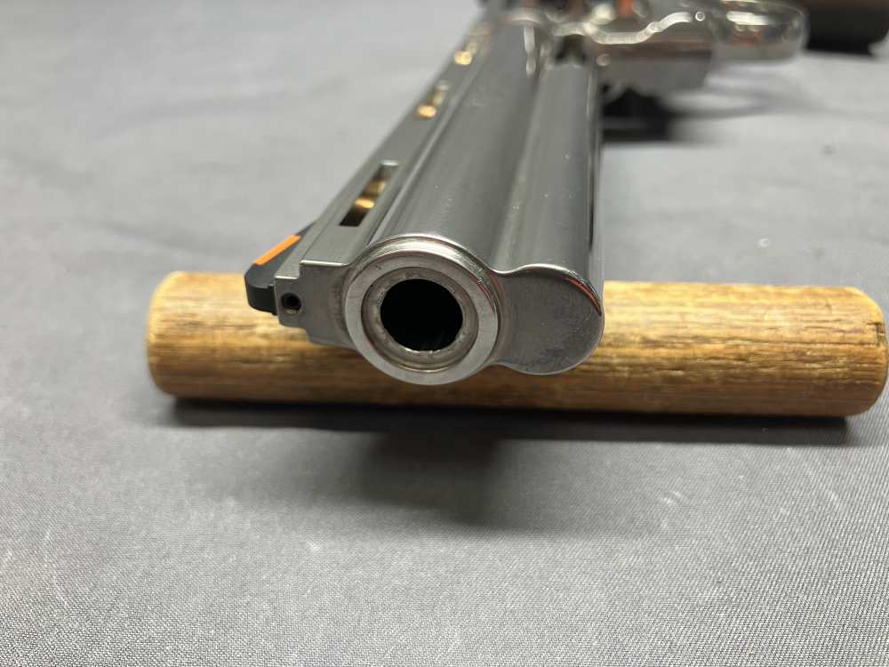 Stainless Colt Python - .357 Magnum - 6" Barrel w/ Factory Box-img-24