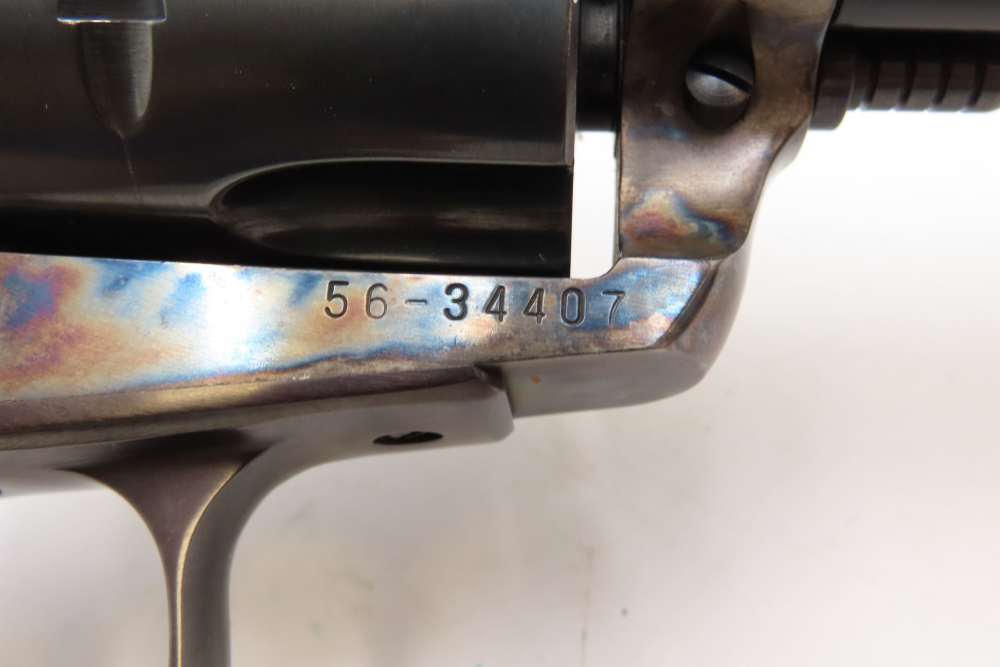 1996 mfr. Ruger Vaquero Single Action Revolver Case-Colored Frame Cowboy-img-14