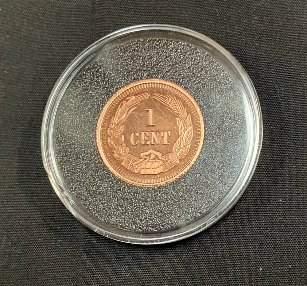 Confederate Coin Restrikes 1 cent coins-img-5