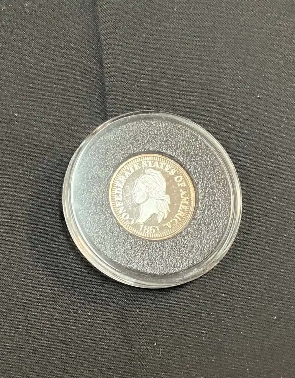 Confederate Coin Restrikes 1 cent coins-img-2