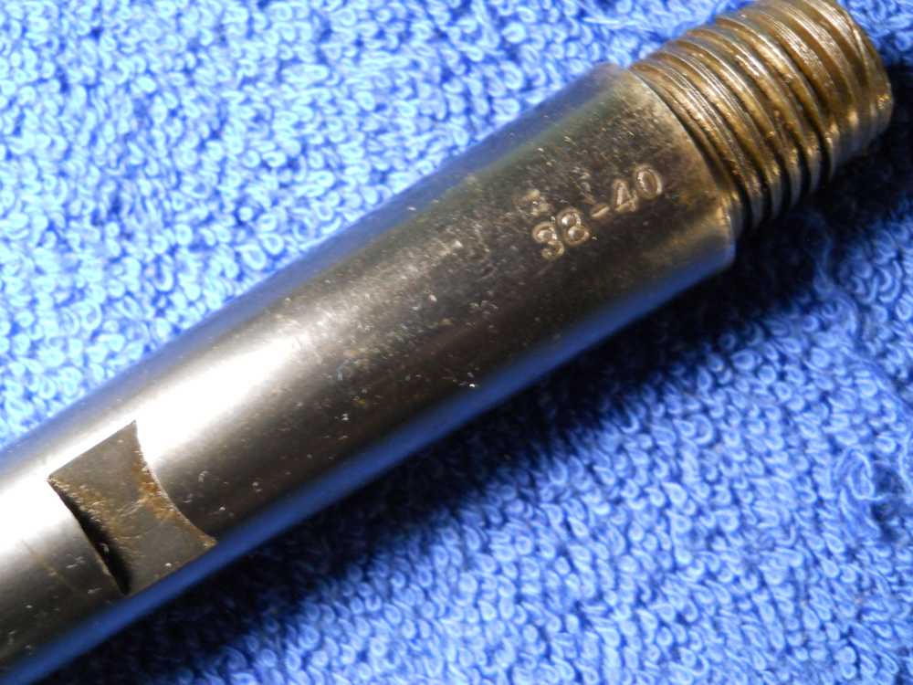 20" 38 40 MARLIN SRC 1894 38 WCF SADDLE RING CARBINE BARREL EXCELLENT BORE-img-4