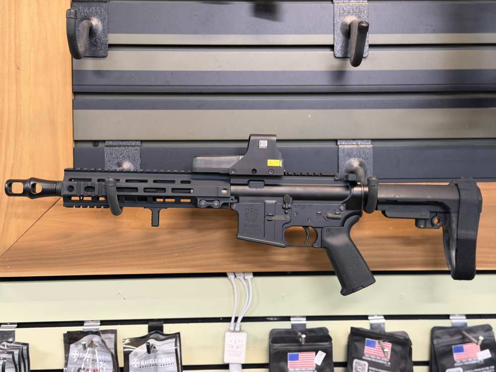 Custom U.S. Autoweapons AR Pistol — .50 Beowulf — 10" Barrel — Cond. 8.5/10-img-1
