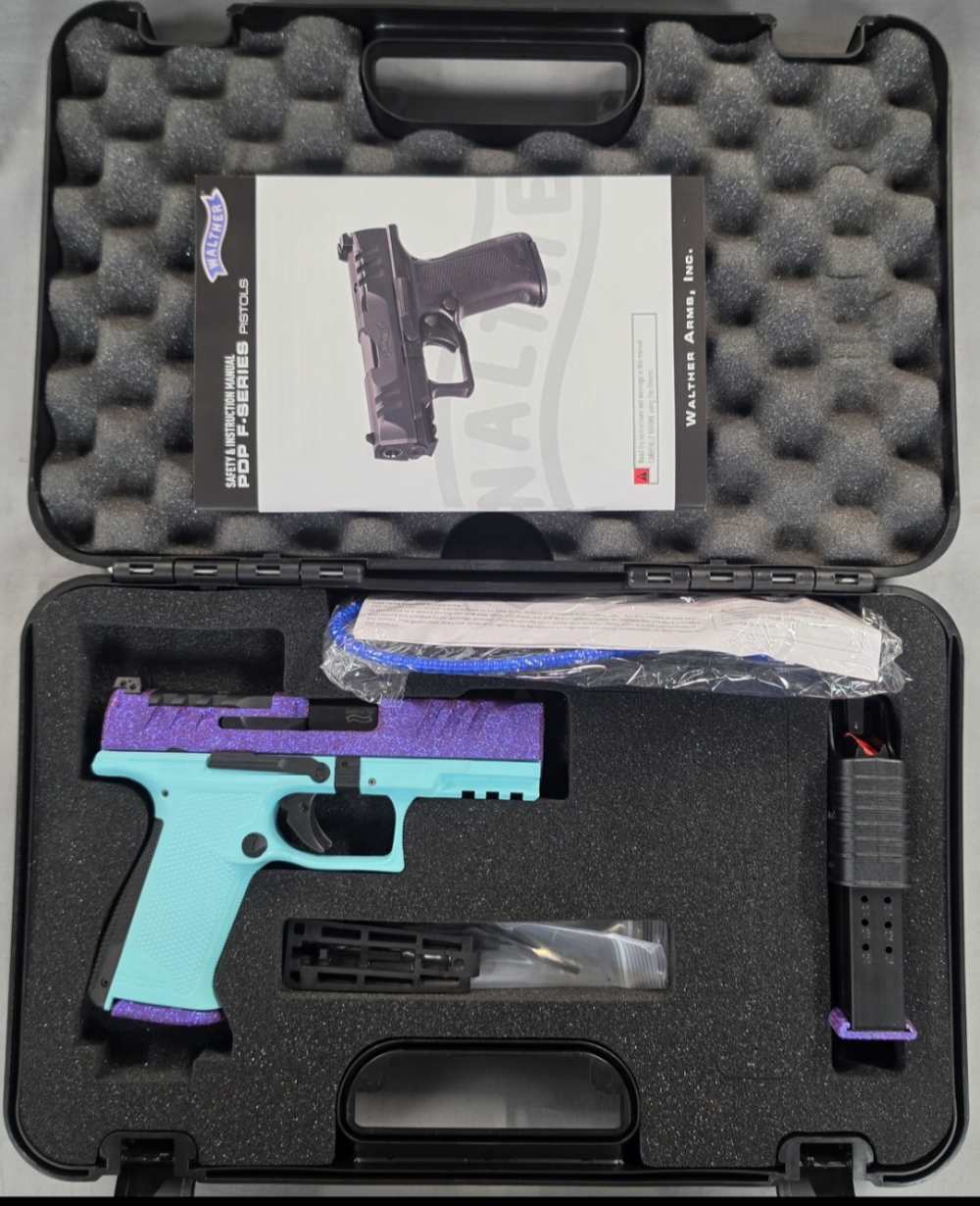 Walther PDP F VOO DOO Mermaid 9MM 4" 4797086 Exclusive F-Series NOCCFEE!-img-2