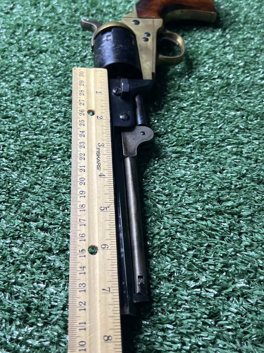 Armi San Marco (A.S.M) 7.5” 36 caliber black power revolver octagon barrel-img-23