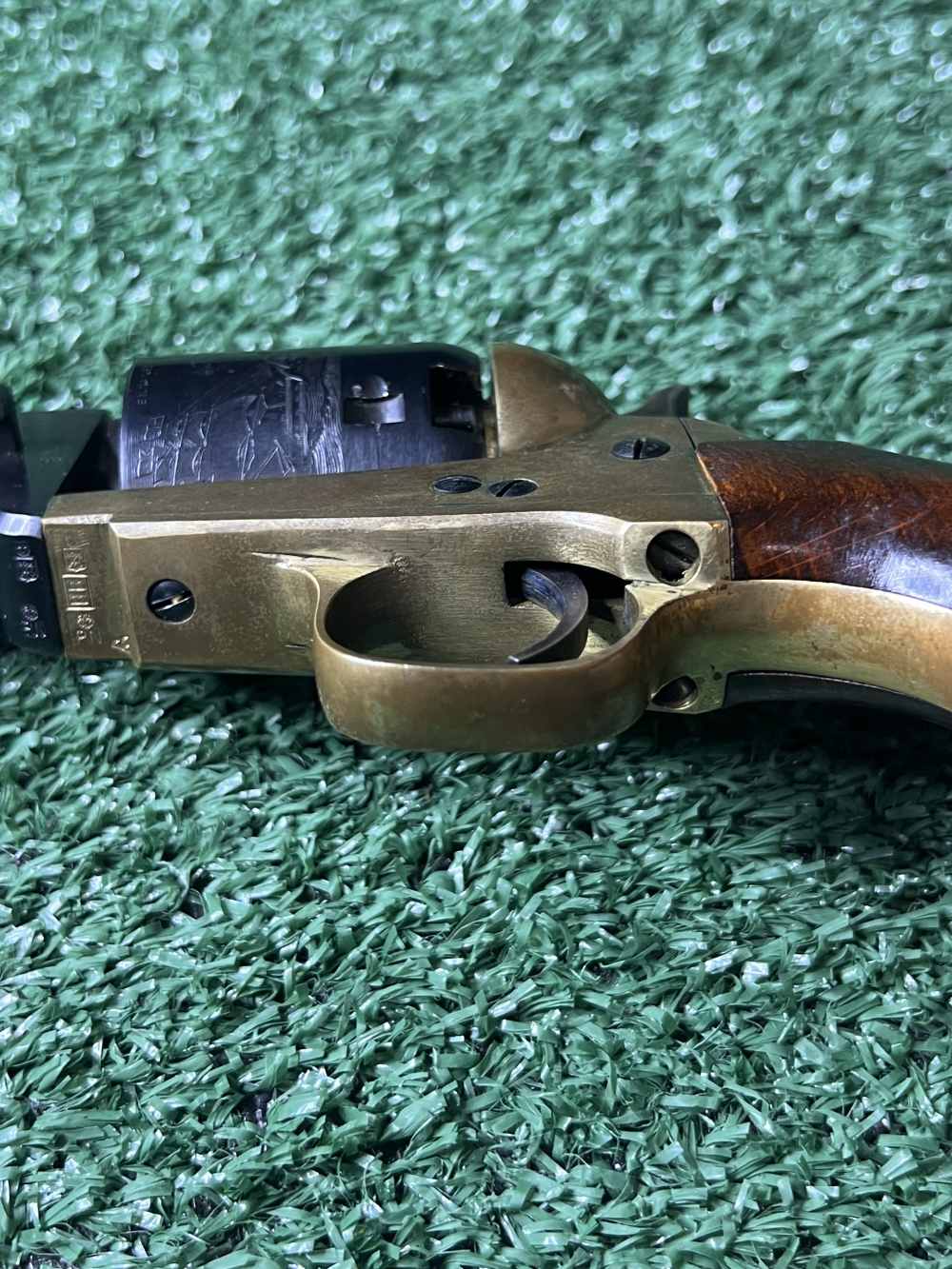 Armi San Marco (A.S.M) 7.5” 36 caliber black power revolver octagon barrel-img-20