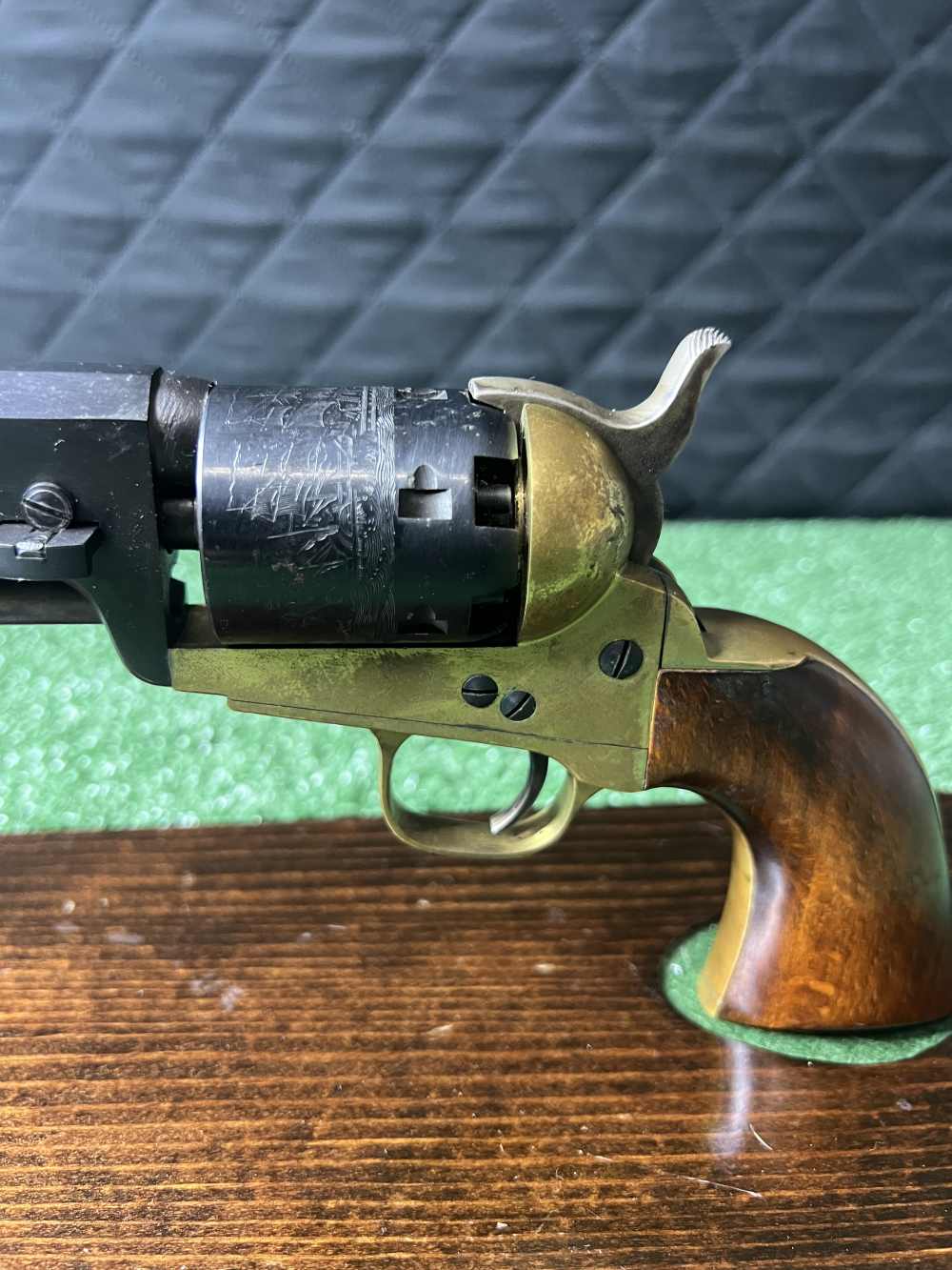 Armi San Marco (A.S.M) 7.5” 36 caliber black power revolver octagon barrel-img-4