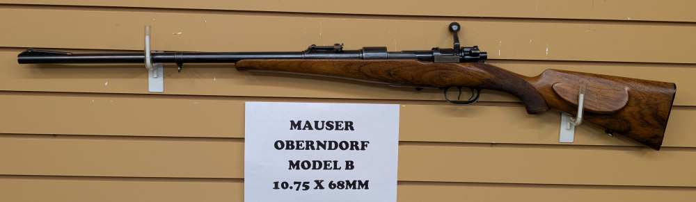 Mauser Oberndorf Model B Classic Big Game rifle 10.75x68mm VG COND-img-1