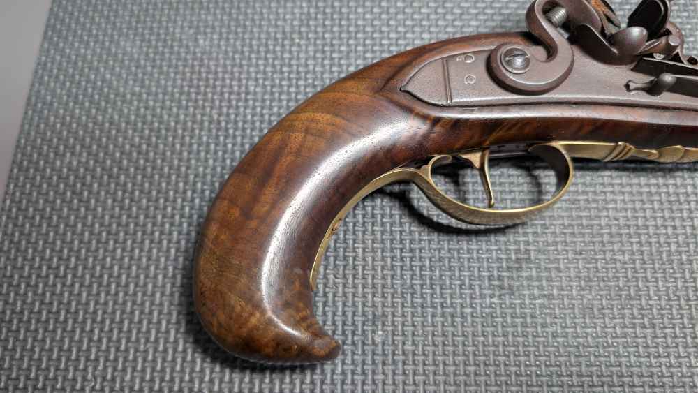 Custom LePage style flintlock target pistol 44 cal Muzzle loader-img-2