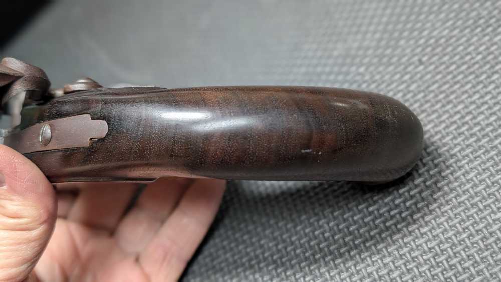 Custom LePage style flintlock target pistol 44 cal Muzzle loader-img-15