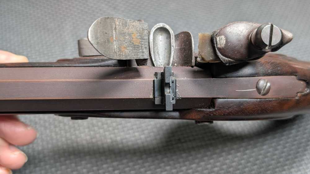 Custom LePage style flintlock target pistol 44 cal Muzzle loader-img-8