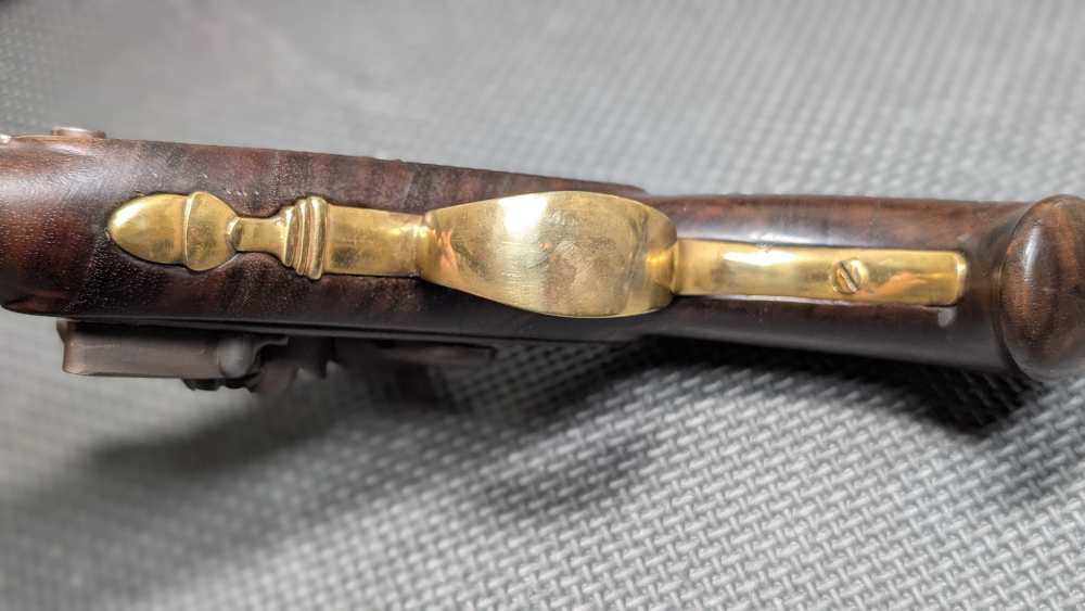 Custom LePage style flintlock target pistol 44 cal Muzzle loader-img-13
