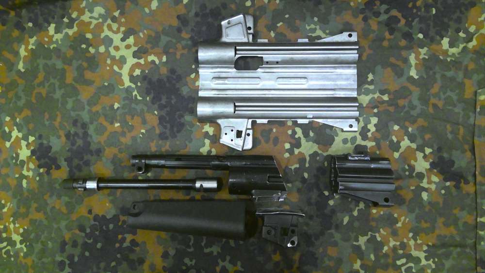 HK MP5 Parts - N Barrel - Trunnion - C. Tube - Flat -More  Kit Heckler Koch-img-0