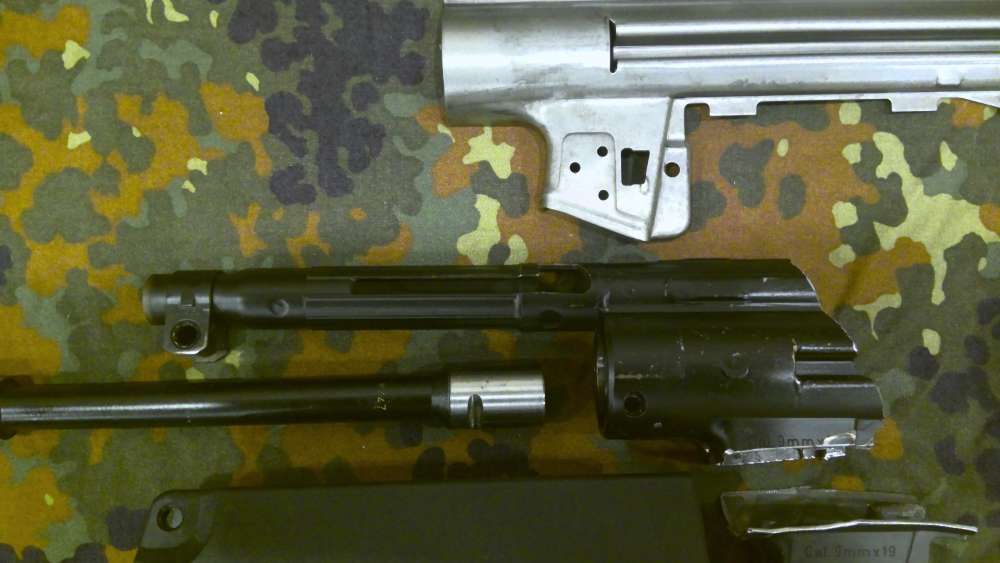 HK MP5 Parts - N Barrel - Trunnion - C. Tube - Flat -More  Kit Heckler Koch-img-1