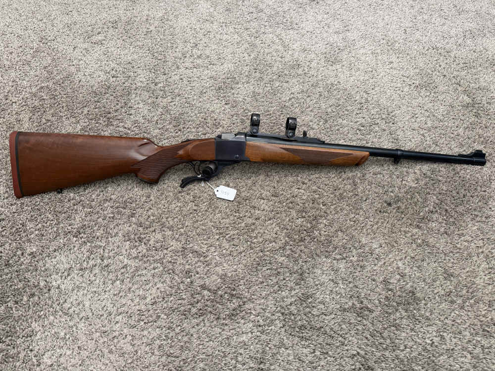 Ruger No 1 A Sporter 45-70 Govt rare red pad 1986-img-0