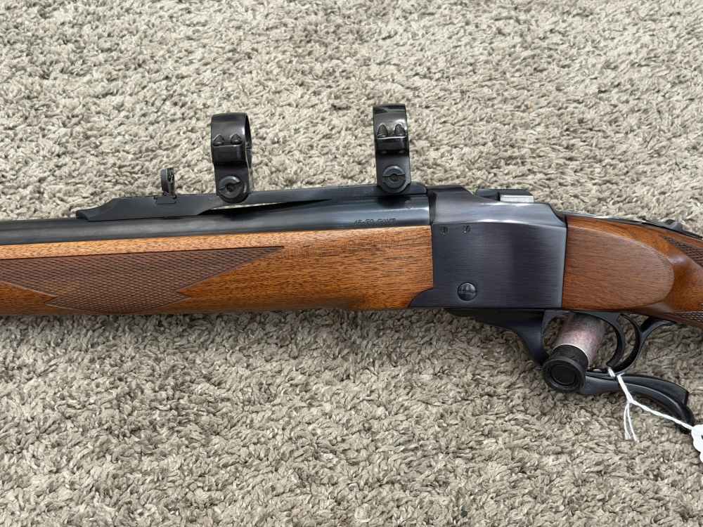 Ruger No 1 A Sporter 45-70 Govt rare red pad 1986-img-6