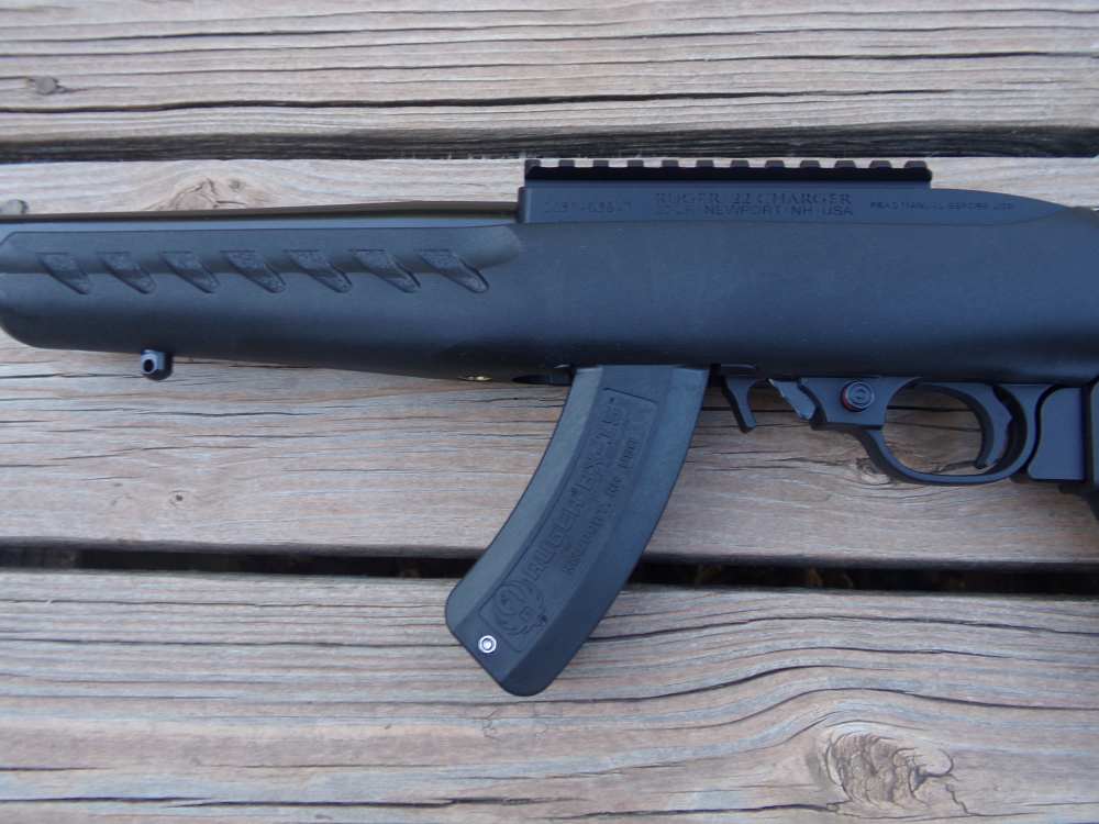 Ruger 22 Charger with 1913 picatinny brace rail NEW Threaded 1/2X28-img-11