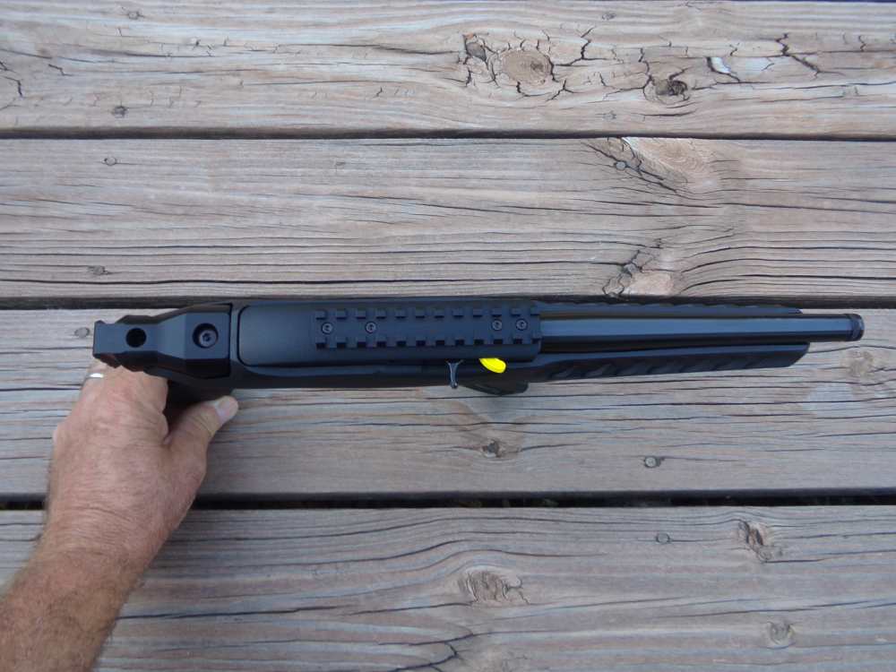 Ruger 22 Charger with 1913 picatinny brace rail NEW Threaded 1/2X28-img-6