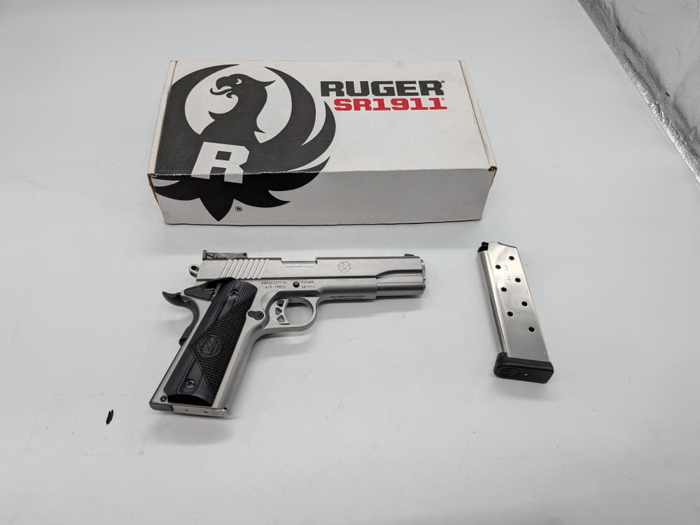 The classic Ruger SR1911 chambered in god's round 45 ACP-img-1
