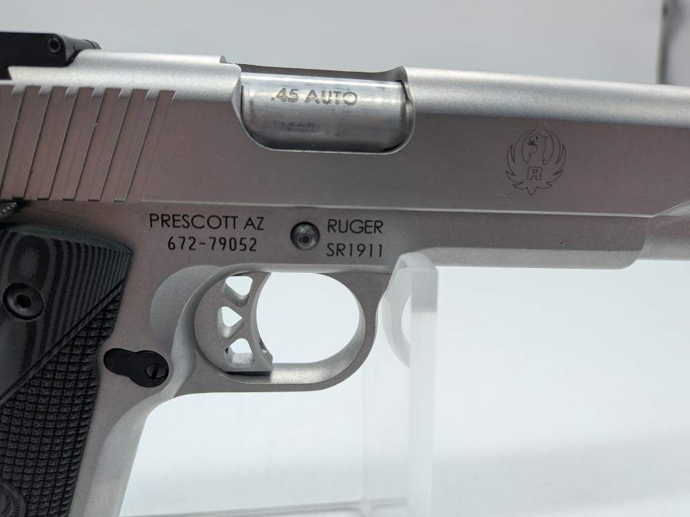 The classic Ruger SR1911 chambered in god's round 45 ACP-img-5